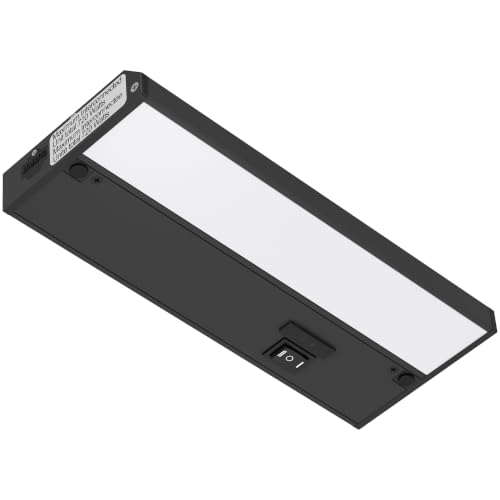 Image of GETINLIGHT 9-Inch Linkable 3CCT LED Under Cabinet Light, Hardwired /Plug-in