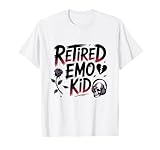 Retired Emo Kid Shirt – Funny Millennial Pop Punk Scene Kid T-Shirt