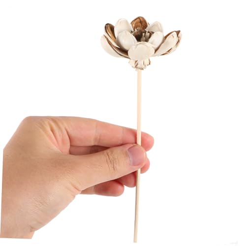 Palitos Aromáticos Rattan 5 Piezas con Flores Artificiales Realistas miniatura 3