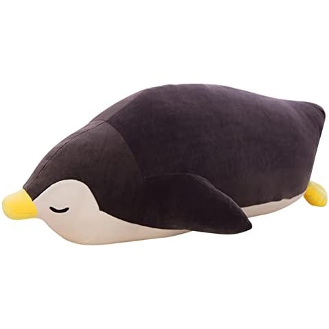 JAWSEU Penguin Soft Plush Hugging Pillow Cover
