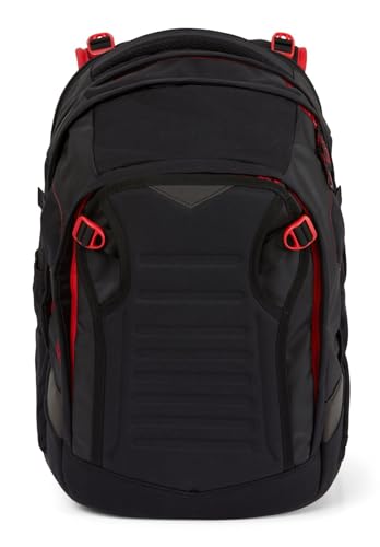 Satch Schulrucksack Match Fire Phantom schwarz