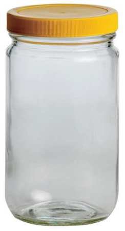 Glass Bottle, 32 oz, Clear, PK12