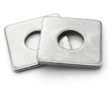 10pcs/lot Steel with zinc m8*40 Square Washer Gasket Thickness 3mm