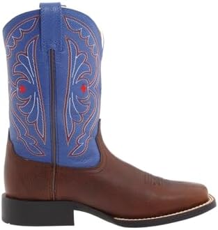 Ariat Quickdraw Western Boot Brown Oiled Rowdy/Royal 4 | Image 5