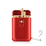 Funda para cigarrillos fabricada con plástico, es fuerte, ligera, resistente a los golpes, resistente a los arañazos y a las salpicaduras.