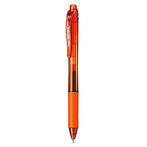 Caneta Gel Pentel Energel BLN105 0.5 mm Laranja BLN105-FX BLN105-FX