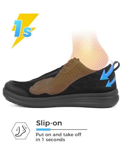LUPWEE Mens Non Slip Work Shoes - image 4