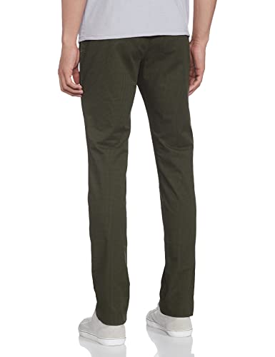 Image of Colorplus Men's Cotton Blend Print Pattern Nuvo Fit Flat Front Casual Trouser