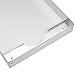 Amazon Basics Aluminum Storage Clipboard, Two-Tier, Standard Clip, 14