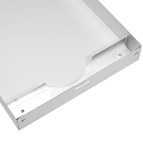 Amazon Basics Aluminum Storage Clipboard - 14" x 9", Two-Tier, Standard Clip, 8-Pack, Silver - image 5