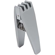 Focket Badminton Stringing Clamp, Aluminum Alloy 4 Prongs Flying Clamp with 30lbs Force for Tennis Racket Repair