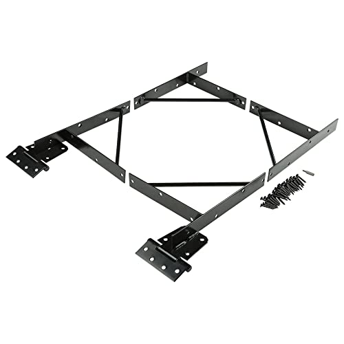 Anti Sag Gate Kit N109-060 By National Hardware In Black #TOP1