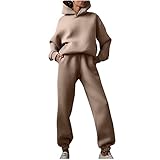 💥【Material】Polyester, super bequemes Material und atmungsaktive Passform für einen vollen und bequemen Bewegungsumfang. Leichtes Trainingsanzug-Set mit Sweatshirt und Lang Hosen. Praktisch für die Farbanpassung. Es wird gut aussehen mit kurzärmeligen oder langärmeligen Oberteilen und Sportschuhen. Mode und einfacher Sportstil.