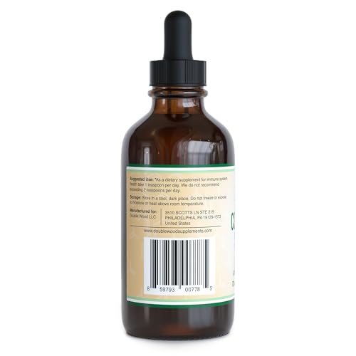 Colloidal Silver Liquid 20 PPM - 4 Fl OZ (Plata Coloidal with Dropper) 99.9% Pure, Gluten Free, Non-GMO by Double Wood Supplements