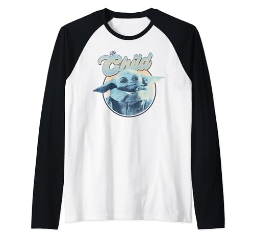 T-shirt raglan Star Wars The Child pour style rétro vintage au quotidien