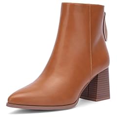 A-heeled Boots-9635-brown