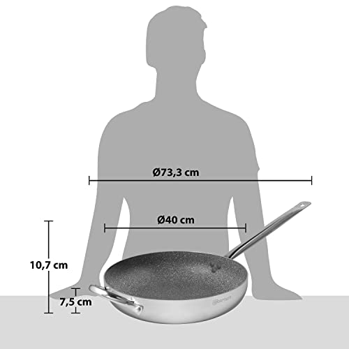 Aeternum G.Famiglia Deluxe Padella 1 Manico 40cm - 5