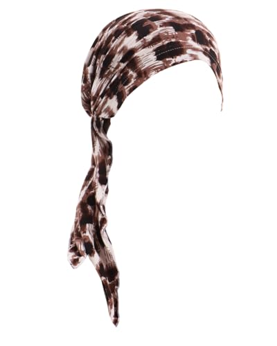 ORKSEA Chemo Headwear for Women Pre-Tied Head Scarf Headwraps Soft Turbans Cancer Hats Chemo Beanie Coverings Scarves