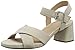 Geox D Genziana Mid B, Sandalias con Punta Abierta para Mujer, Beige (LT Taupe C6738), 39 EU