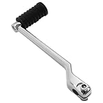 SasugaOne-Left-Rear-Heel-Shift-Shifter-Lever-Pedal-Fits-Chrome-Black-Metal-Rubber