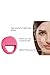 LED Selfie Ring Light with Clip – 3.5 Inch, Rechargeable, Portable for TikTok, YouTube & Zoom – Compatible with All Phones (Pink)