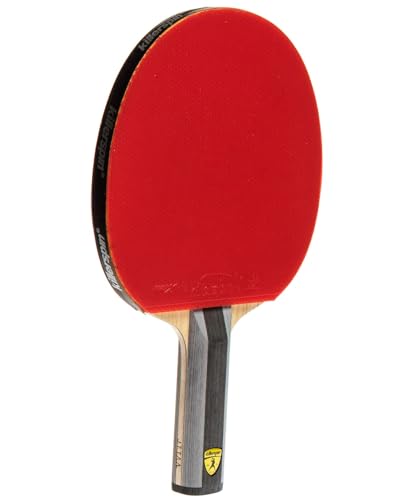 Image of Killerspin Diamond TC Ping Pong Paddle, Advanced Table Tennis Paddle, Memory Book Paddle Case, Red /Black
