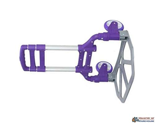 Carrito de mano plegable de aluminio con correa ajustable miniatura 2