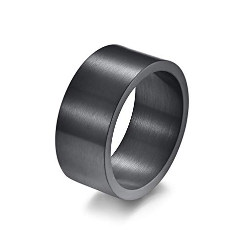 Bague de fiançailles pour homme : l'anneau uni en acier pour le quotidien