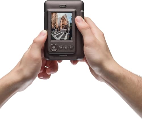 Image of Fujifilm Mini LiPlay Hybrid Instant Camera with Mini Film (Deep Bronze, w / 20 Film Sheets)
