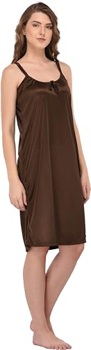 Image of You Forever Women Sexy Satin Striped Solid Above Knee Length Nighty, Loungewear, Nightwear, Sleepwear, Home Wear Short Nighty for Women Pack of 2