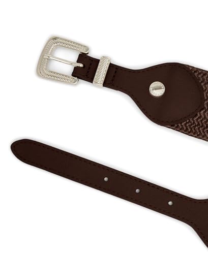 Steve Madden Women's Rafia Pant Belt4