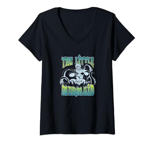 T-shirt Ursula Disney col V idéal pour vos sorties pop culture