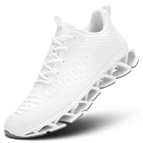 Mens Walking Shoes Slip on Blade Tennis Casual Fashion Trail...