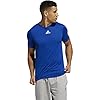 adidas Originals Men's Skate Solid Blackbird Tee Graphic T-Shirt, Royal, S #2