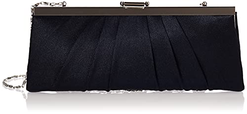 Jessica McClintock Blaire Women's Satin Frame Evening Clutch Bag ...