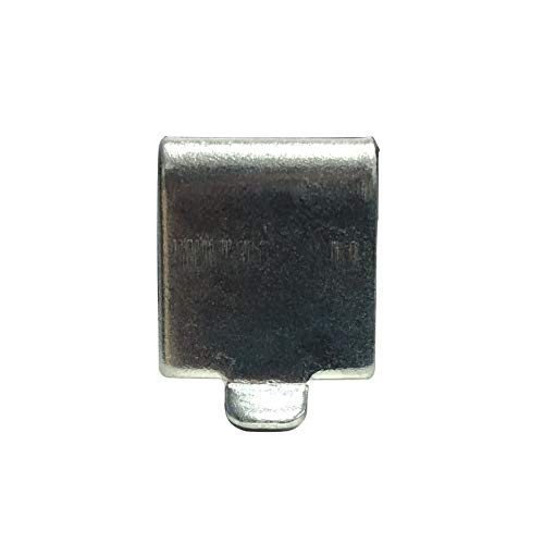 Image of Adjustable Steel Pilaster Shelf Support Clips -20 Pieces