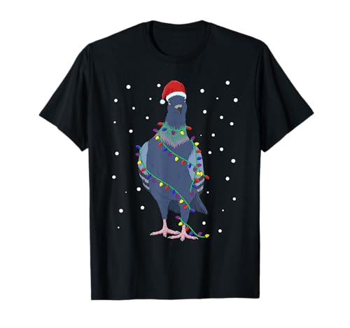 Piccioni regalo di Natale per gli amanti dei piccioni Maglietta