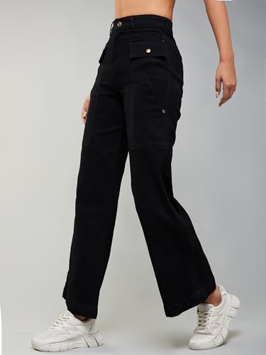Image of Dolce Crudo High Rise Wide Leg Jeans for Women