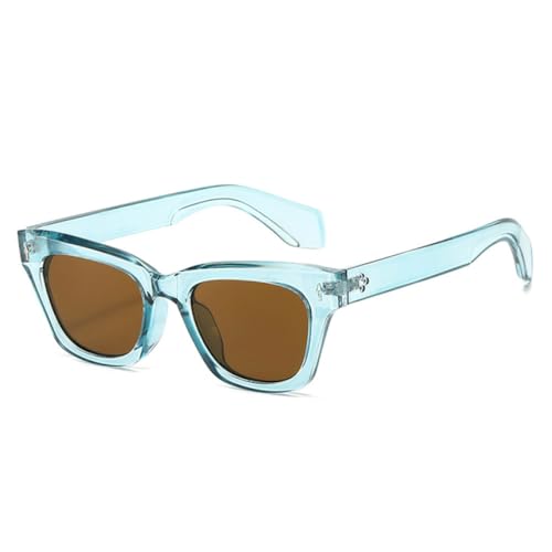 Lunettes de soleil oeil de chat UV400 avec rivet de decoration style retro taille unique