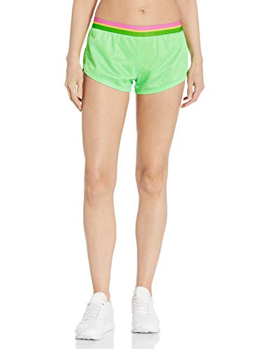 Soffe womens Mesh Teeny Tiny Shorts, Summer Green, X-Small US