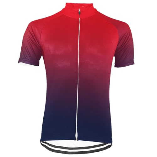 Personalizarlo Labor Hombre Camiseta De Ciclismo Manga Corta Bicicletas Maillots (FR/ES, Letras, XL, Regular, Regular, MS7333)