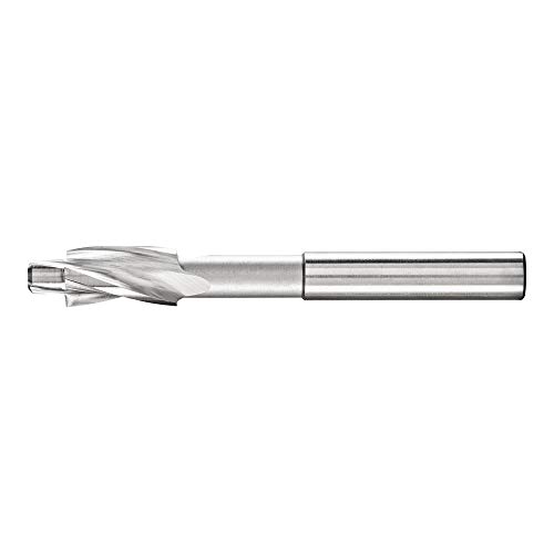 PFERD HSS Flat Countersink with Guide pins, Diameter 10.0 mm, Shaft Diameter 8 mm, DIN 373, Medium, 25203109 – for Through Holes.