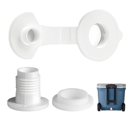 1PCS Coleman Cooler Drain Plug Kit 1 Cooler Drain Plug Replacement for Coleman Coolers Parts Easy Installation for Compatible Models