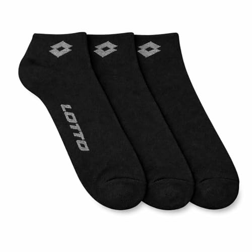 Lotto Lot de 3 paires de chaussettes Noir - Noir - 43-46