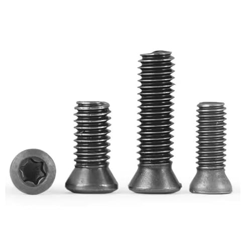 Lfang-六角ボルト M2 M2.5 M3 M3.5 M4 M5 M6 CNC Insert Screw For Replaces Carbide Inserts CNC Lathe Tool, 耐久性があり、耐腐食性(30pcs,M3x12mm)