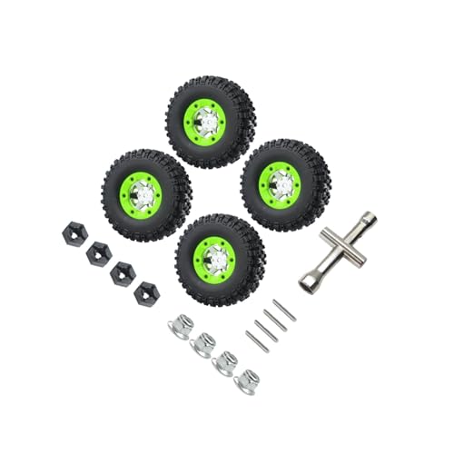 Pneus de rechange pour voitures RC 1/12 de rechange en caoutchouc durable