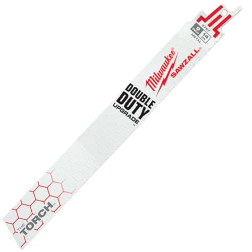 MILWAUKEE Tri-Lingual Super SAWZALL Blade 14T 9in Length TORCH (25PK) Part # 48-00-8787 - image 1