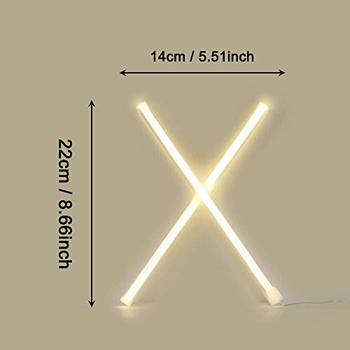 Image of LED Warm White Letters Neon Night Lights Battery or USB Operated LED Alphabet Marquee Light Neon Letters Sign Decorative Words Light for Birthday Wedding Party Christmas Bar Wall Hanging Decor(X)