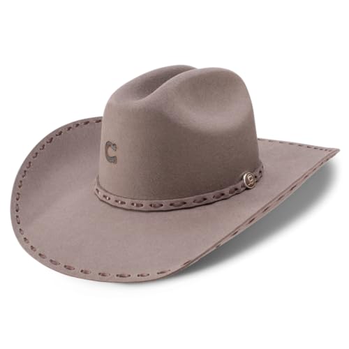Charlie 1 Horse Stone Buck Snort Hat 6.78