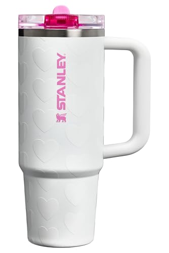 Image of STANLEY Quencher ProTour Flip Straw Tumbler with Leakproof Lid 30 oz | Built-In Straw & Handle | Cupholder Compatible for Travel | Insulated Stainless Steel Cup | BPA-Free | Frost Lovely